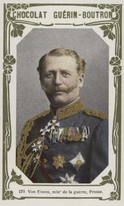 Von Einem, ministr války, Prusko (barevné foto) od French School