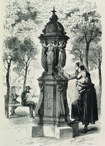 Wallaceova fontána, 1872 od French School