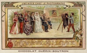 Svatební hostina u fotografa (chromolitho) od French School