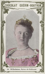 Wilhelmine, Reine de Hollande (barevné foto) od French School