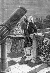 William Herschel (1738-1822) objevuje planetu Uran od French School