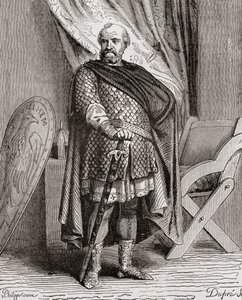 William I. z Histoire de France, kolem roku 1880 od French School