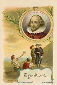 William Shakespeare , anglický dramatik a básník od French School