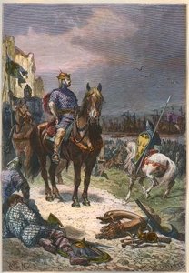 Vilém Dobyvatel (William II. z Normandie nebo William I. z Anglie od French School
