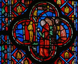 Okno w10 the Idolaters Ez VI 13 od French School
