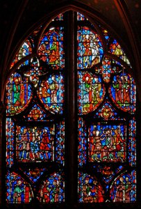 Okno w8 spodní panely se scénami Passion od French School