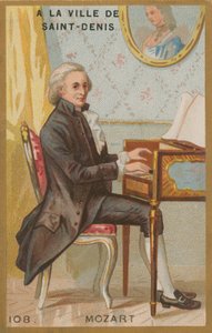 Wolfgang Amadeus Mozart, rakouský skladatel klasické hudby 18. století od French School
