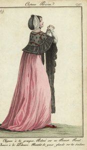 Žena v šatech ve stylu kněžky od French School