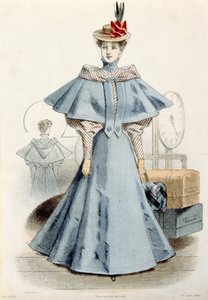 Žena v cestovních šatech, z Le Coquet, 1895