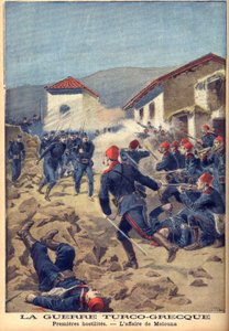 řecko-turecká válka z roku 1897 (třicetidenní válka) – jedna z prvních bitev v Thesálii od French School