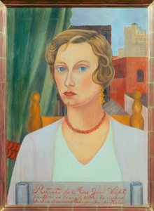 Portrét paní Jean Wightové od Frida Kahlo
