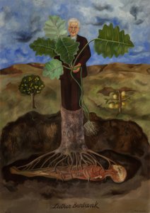 Retrato de Luther Burbank od Frida Kahlo