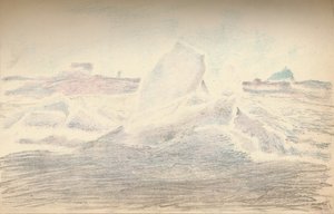 Led u Framu, 4. července 1894, 1897 od Fridtjof Nansen