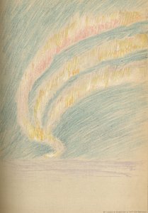 Streamers of Aurora Borealis, 28. listopadu 1893. Pastel Sketch, 1893 1897