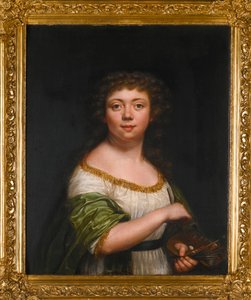 "Autoportrét, ve věku dvacet jedna" od Lisiewska, Friederike Julie (1772-1856) od Friederike Julie Lisiewska
