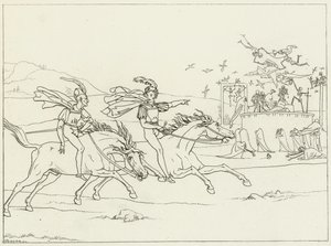 Ilustrace k filmu Goethes Faust od Friedrich August Moritz Retzsch