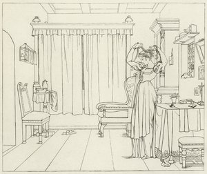 Ilustrace k filmu Goethes Faust od Friedrich August Moritz Retzsch