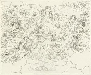 Ilustrace k filmu Goethes Faust od Friedrich August Moritz Retzsch
