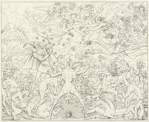 Ilustrace k filmu Goethes Faust od Friedrich August Moritz Retzsch