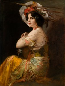 Rosario Guerrero jako Carmen, c. 1908.