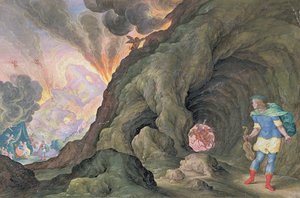 Orfeus v Hádu, 1643 od Friedrich Brentel