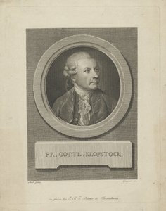 Portrét Friedricha Gottlieba Klopstocka 1724-1803, c. 1790. od Friedrich Christian Gottlieb Geyser