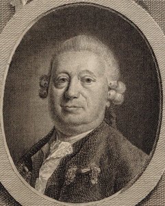 Portrét skladatele Johanna Heinricha Rollea 1716-1785, 1780. od Friedrich Christian Gottlieb Geyser