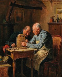Německy: Ein schweres Problem (der Uhrmacher) Těžký problém (hodinář)