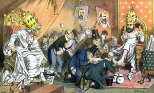 Bojkotování papeže od Friedrich Graetz