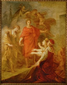Benátky a Dalmácie vzdávají hold císaři Františku I. ... (malba na plátně) od Friedrich Heinrich Fuger