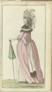 Journal of Luxury and Fashions 1786, svazek I, T. 18 od Friedrich Justin Bertuch