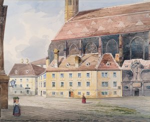Minoritský kostel ve Vídni od Friedrich Leibold