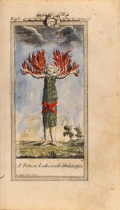 Ilustrace v Ludvigu Holbergovi- The Journey of Niels Klim to the World Underground od Friedrich Müller