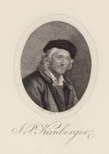 Portrét skladatele Johanna Philippa Kirnbergera 1721-1783.