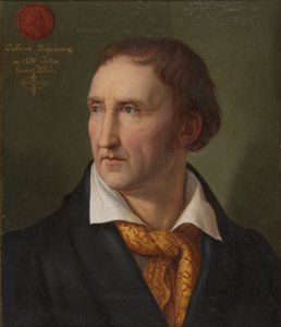Portrét Johanna Gottfrieda Schadowa 1764-1850, 1819.