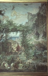 Odysseus u svině Eumaeus, Scény z Odyssey