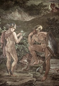 Odysseus na ostrově Circe, Scény z Odyssey