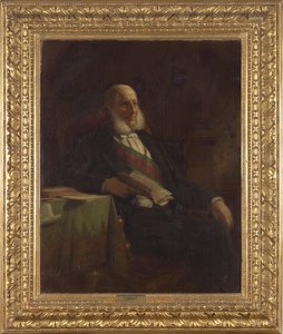 Anton Ritter von Schmerling (1805-1893), prezident rakouské císařské rady od Friedrich von Amerling