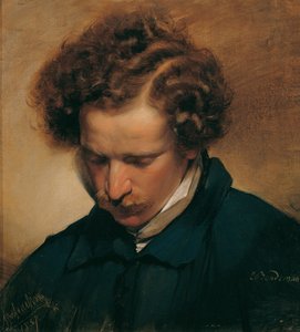 malíř Eduard Bendemann od Friedrich von Amerling