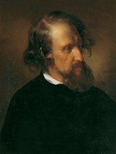 Malíř Josef Kriehuber od Friedrich von Amerling