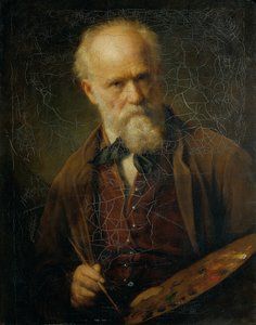 autoportrét od Friedrich von Amerling