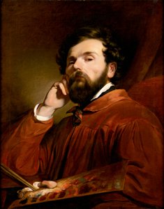 autoportrét od Friedrich von Amerling