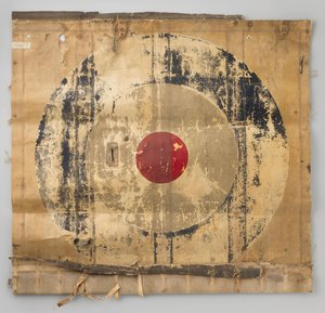 Fragment plátěný prapor letoun F.K. 23 od Frits Koolhoven