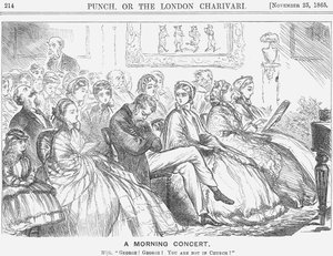 „Ranní koncert“, 1865 od Fritz Eltze