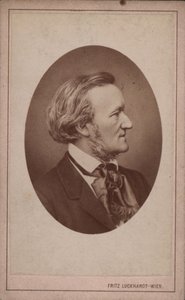 Portrét skladatele Richarda Wagnera 1813-1883, c. 1875.