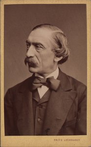 Portrét skladatele Carla Everse 1819-1875, před rokem 1875.