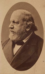 Portrét skladatele Ferdinanda von Hiller 1811-1885, c. 1880.