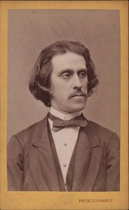 Portrét skladatele Josefa Strausse 1827-1870, c. 1868.