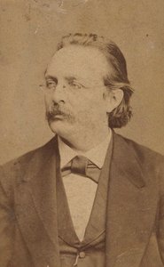 Portrét varhaníka a skladatele Edmunda Kretschmera 1830-1908, c. 1880.