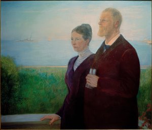 Dvojportrét (Woermann) od Fritz Mackensen